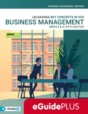 Key Concepts in VCE Business Management Units 3&4 5E Eguide (Online Purchase)