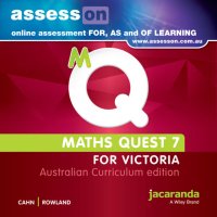AssessON Maths Quest 7 for Victoria Australian Curriculum Edition (Online Purchase) Image
