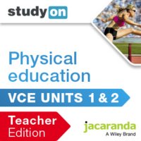 StudyOn VCE Physical Education Units 1 and 2 Teacher Edition (Online Purchase) Image