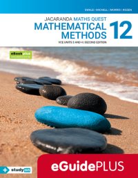 Jacaranda Maths Quest 12 Mathematical Methods VCE U3&4 2E Eguide (Online Purchase) Image