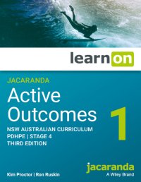 Jacaranda Active Outcomes 1 3E NSW Ac Personal Development, Health and Physical Education Stage 4 LearnON (Online Purchase) Image