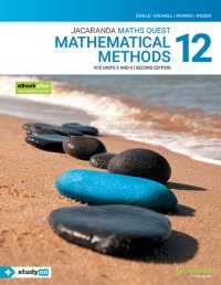 Jacaranda Maths Quest 12 Mathematical Methods VCE Units 3&4 2E eBookPLUS & Print + StudyOn VCE Mathematical Methods CAS Units 3&4 2E (Book Code) Image