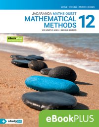 Jacaranda Maths Quest 12 Mathematical Methods VCE Units 3&4 2E Ebk (Online Purchase) + StudyOn VCE Mathematical Methods Units 3&4 (Online Purchase) Image