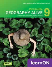 Jacaranda Geography Alive 9 Victorian Curriculum 2E LearnON (Online Purchase) Image