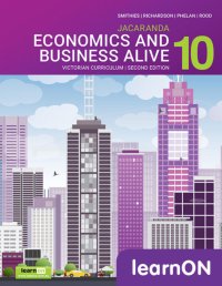 Economics and Business Alive 10 Victorian Curriculum 2E LearnON (Online Purchase) Image
