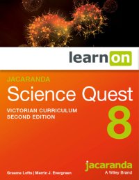 Jacaranda Science Quest 8 for the Victorian       Curriculum 2E LearnON (O) Image