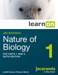 Jacaranda Nature of Biology 1 VCE Units 1 and 2 6E LearnON (Online Purchase) Image