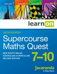 Jacaranda Supercourse: Maths Quest 7 - 10 NSW Australian Curriculum 2E LearnON (Online Purchase) Image