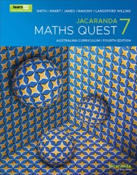 Jacaranda Maths Quest 7 Australian Curriculum 4E LearnON and Print Image