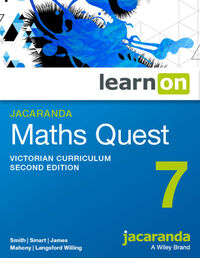 Jacaranda Maths Quest 7 Victorian Curriculum 2E LearnON (Online Purchase) Image