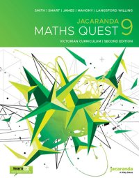 Jacaranda Maths Quest 9 Victorian Curriculum 2E LearnON and Print Image