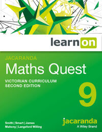 Jacaranda Maths Quest 9 Victorian Curriculum 2E LearnON (Online Purchase) Image