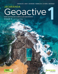 Jacaranda Geoactive 1 NSW Australian Curriculum Geography Stage 4 5E LearnON & Print Image