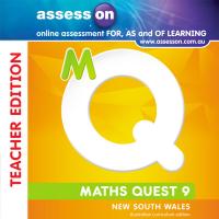 AssessON Maths Quest 9 for New South Wales Australian Curriculum Edition, Stages 5.1, 5.2 and 5.3 Teacher Edition (Online Purchase) Image