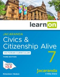 Jacaranda Civics & Citizenship Alive 7 Victorian Curriculum 3E LearnON (Online Purchase) Image