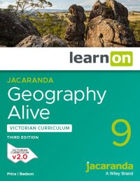 Jacaranda Geography Alive 9 Victorian Curriculum 3E LearnON (Online Purchase) Image